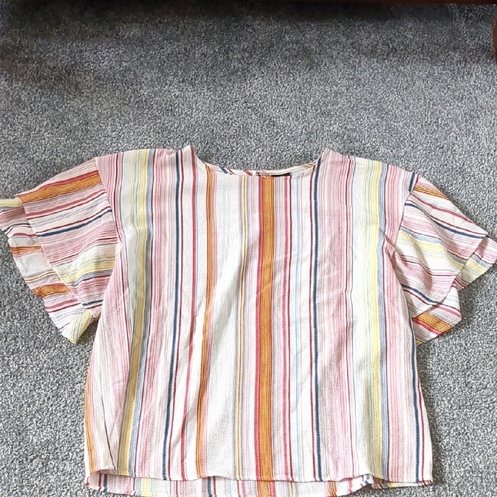 Striped Multicolor Women's Top